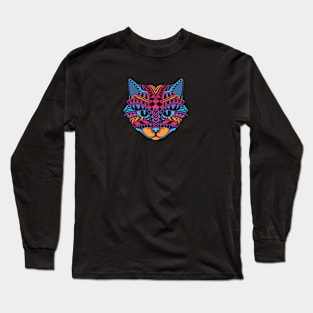 Cat Mosaic Long Sleeve T-Shirt